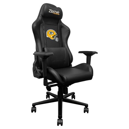 Dreamseat Xpression Pro Gaming Chair with Green Bay Packers Helmet Logo XZXPPRO032-PSNFL20057A